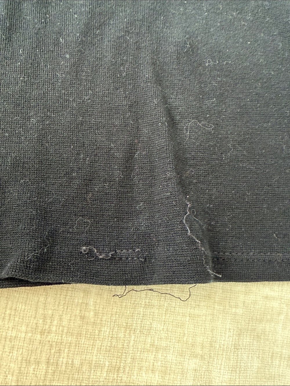 Zara Black Short Sleeve Crop Tee - Picture 4 of 5